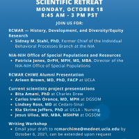 Register for the RCMAR CHIME and CTSI 2021 Fall Scientific Retreat