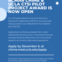 Pilot Project Award is Now Open!